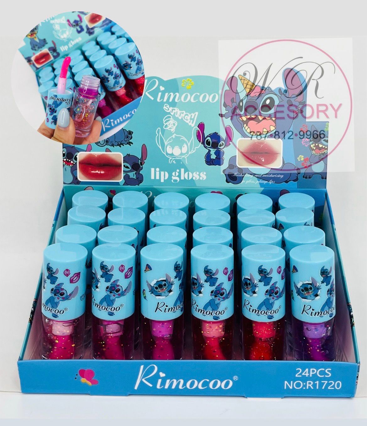 DNV-2928 lip gloss 24 Pcs