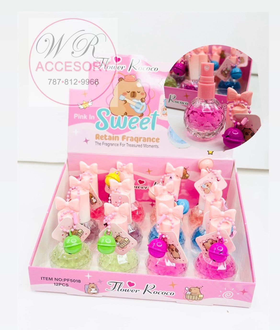 KNV-9451 perfumes capybara 12 pcs 