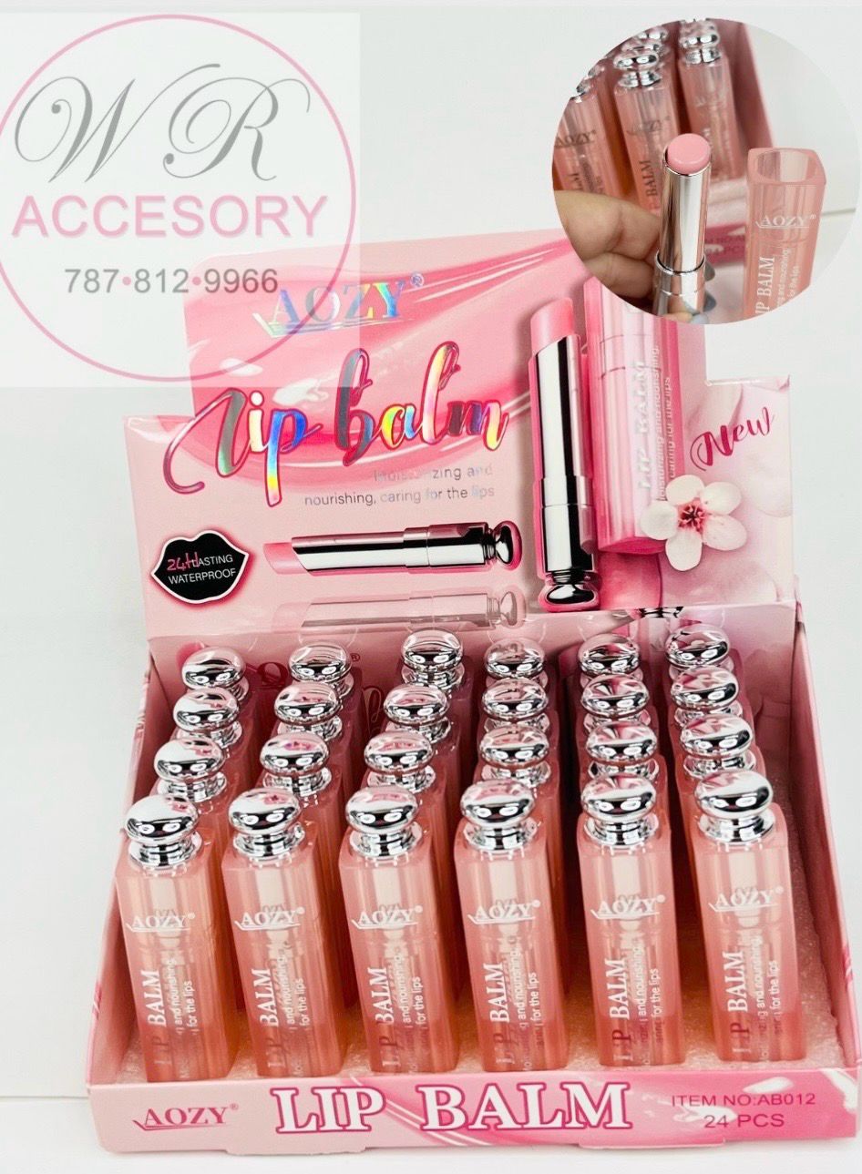 KNV-8837 lip Balm 24 pcs