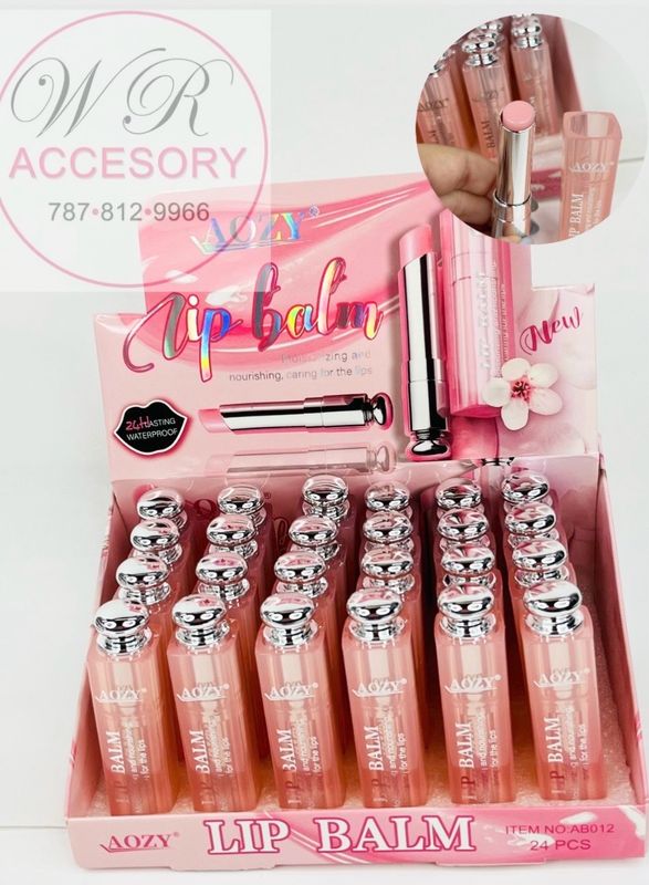 KNV-8837 lip Balm 24 pcs