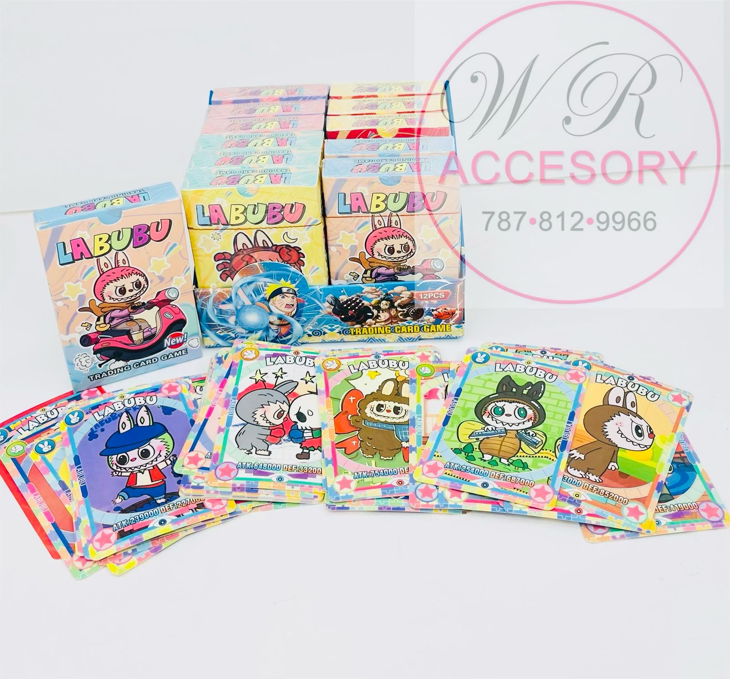 KNV-9366 cartas la bubu 12 pcs 