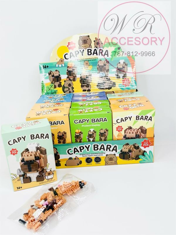 SNT-2295 cajas de legos capy bara 12 pcs 