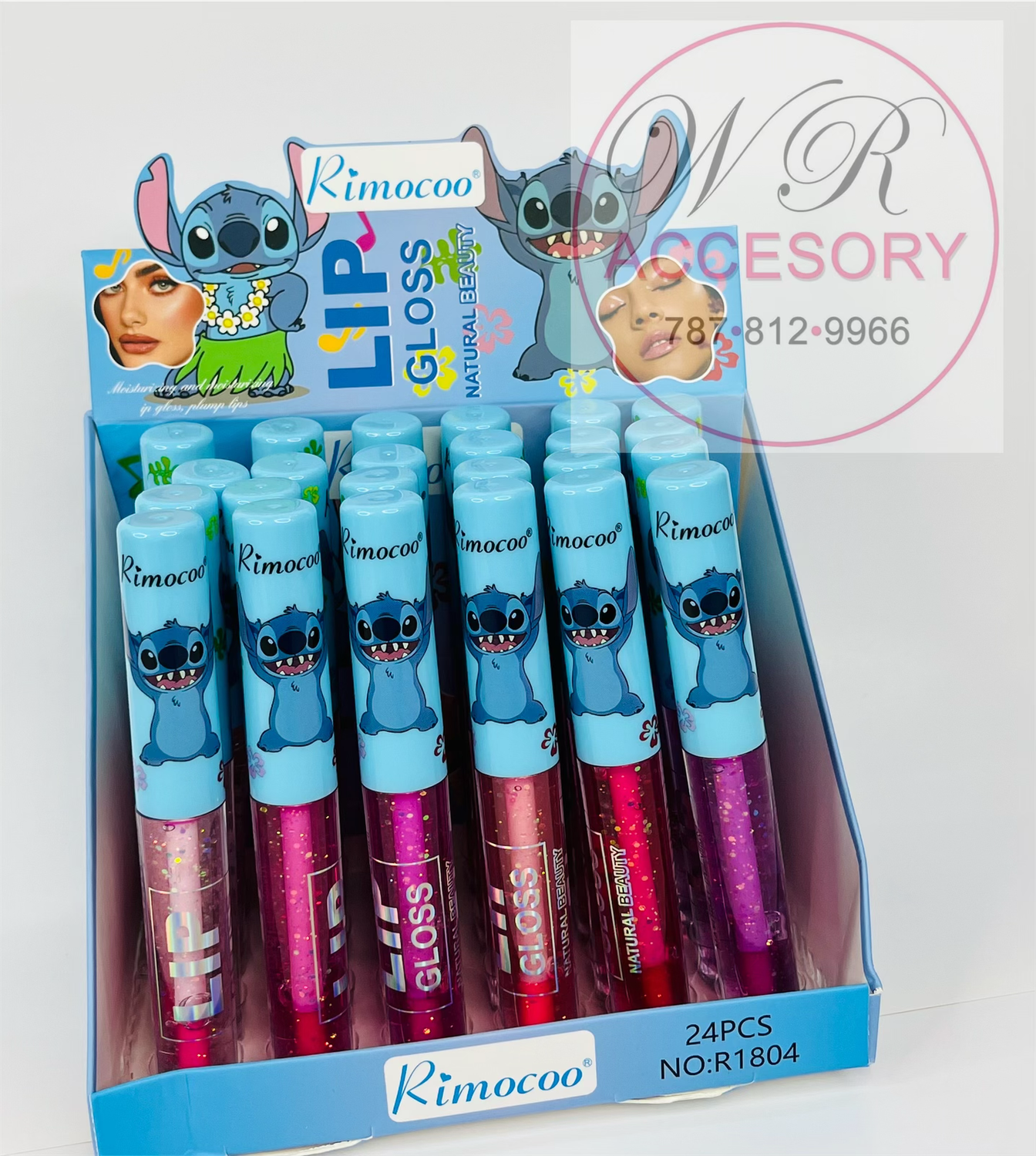 KNV-9725 lip gloss 24 pcs 