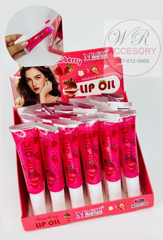 RCS-0537 lip oil strawberry 24 pcs 