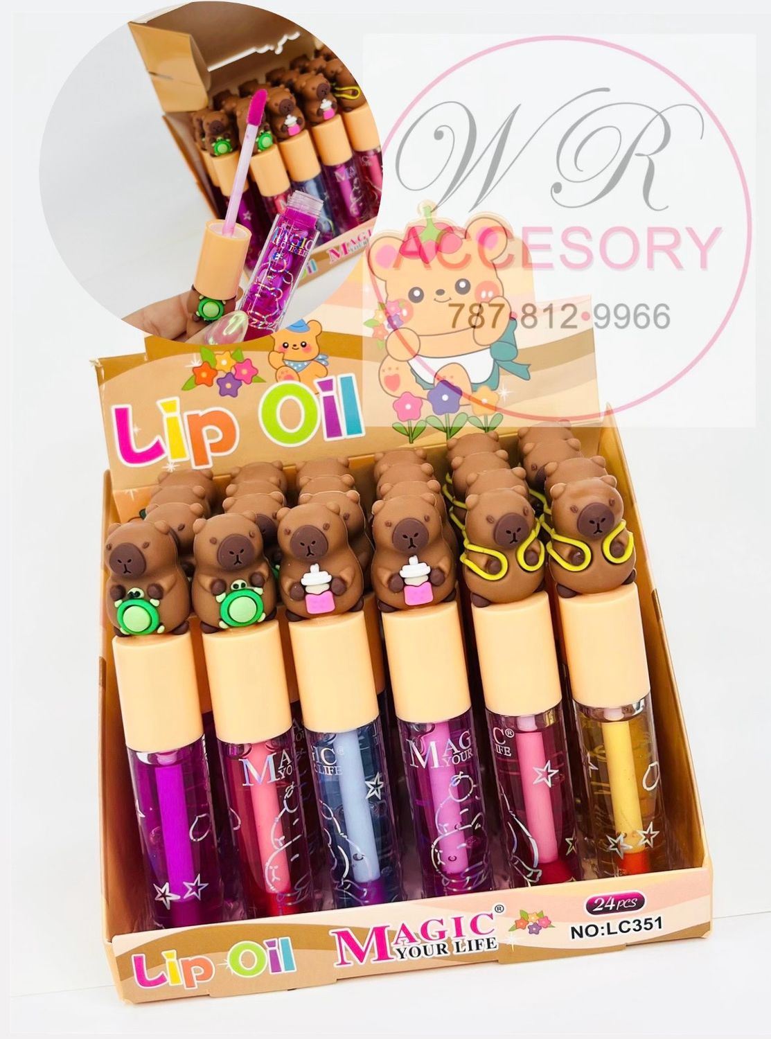 RCS-0422 lip oil 24 pcs 