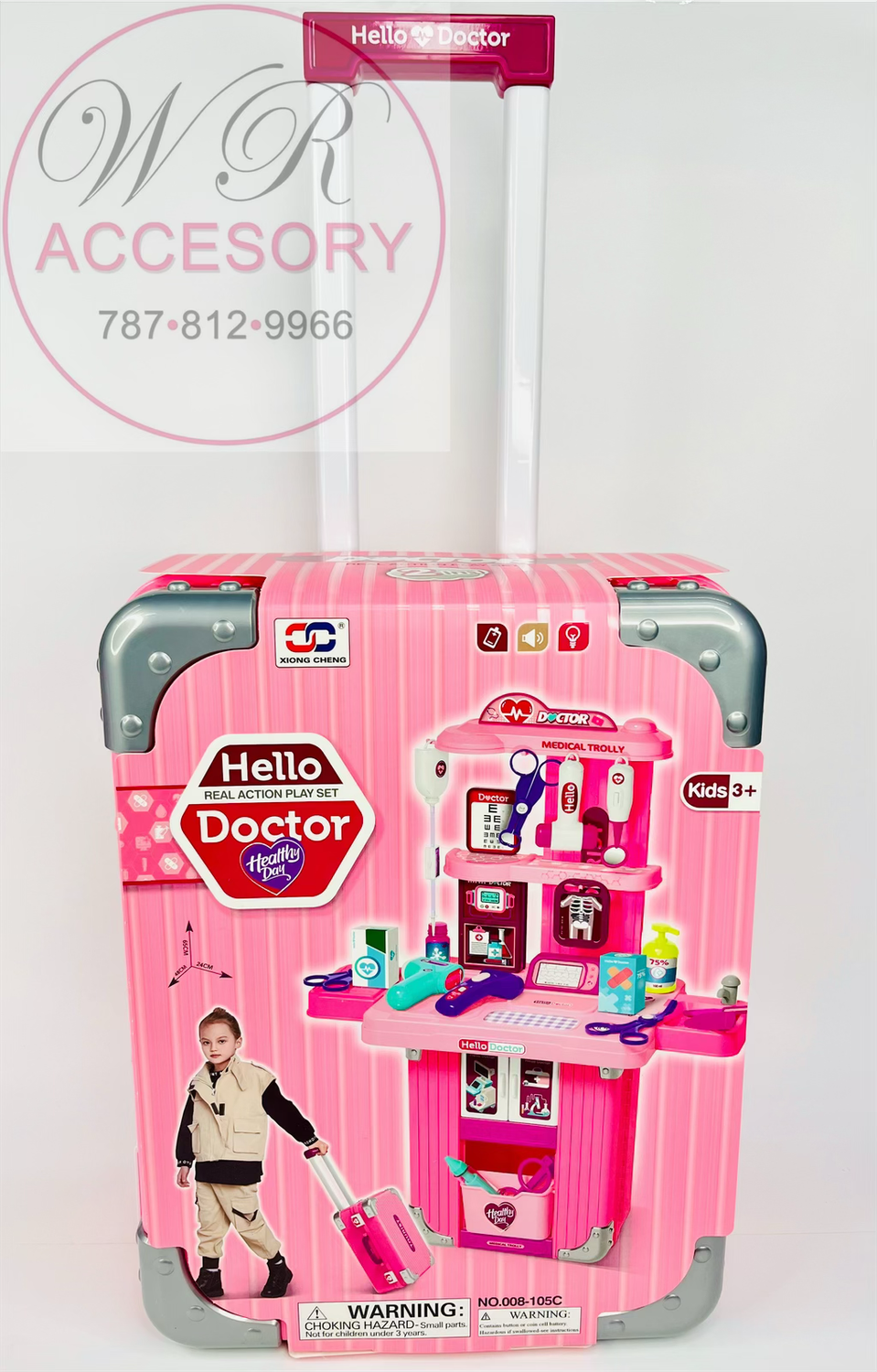 CH-14 Doctor play set pink