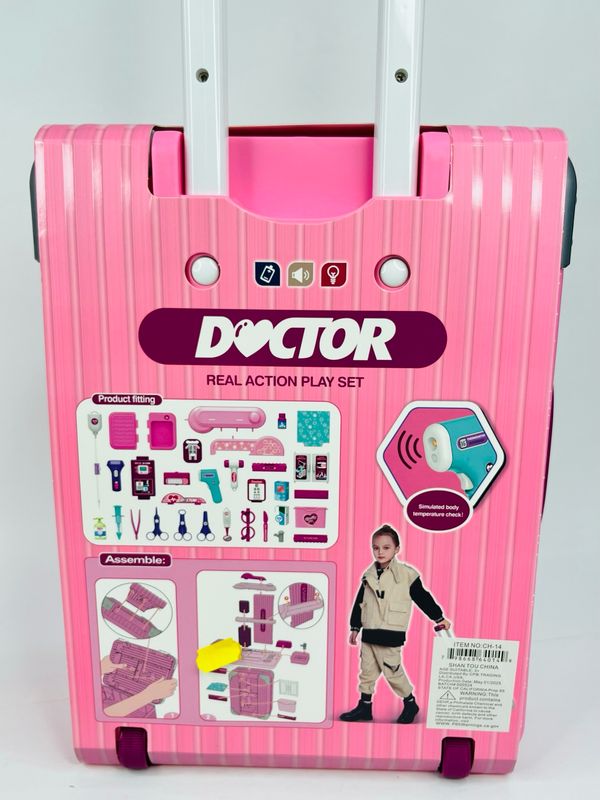 CH-14 Doctor play set pink