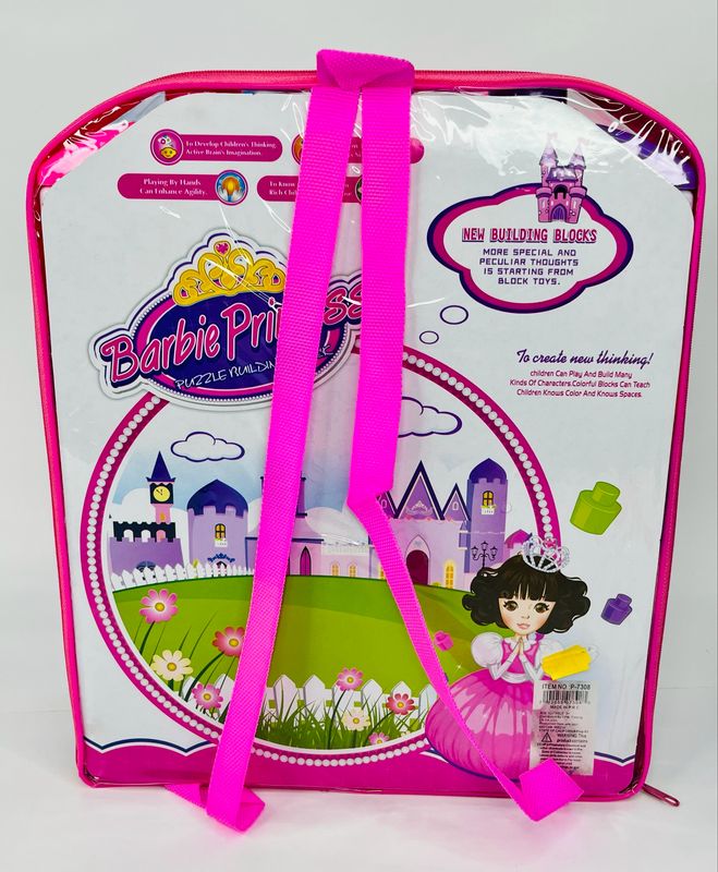 P-7308 Barbie Puzzle building block 