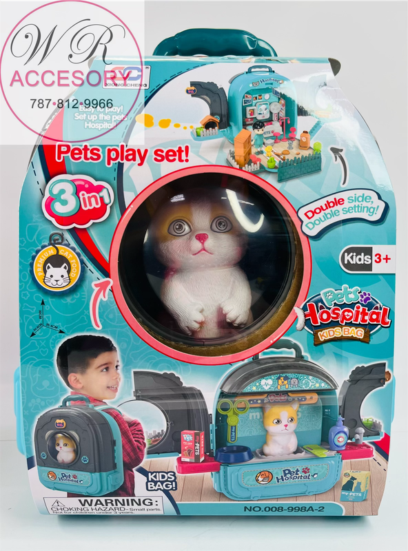 P-7691 Hospital Pets Bag Cat