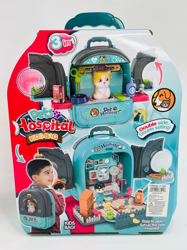 P-7691 Hospital Pets Bag Cat