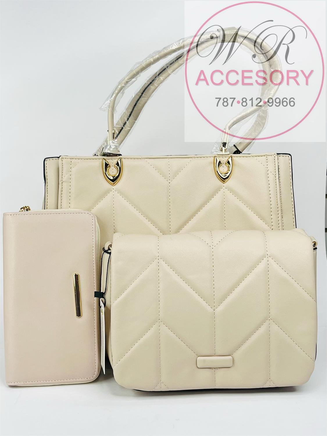 S2303 Beige trío
