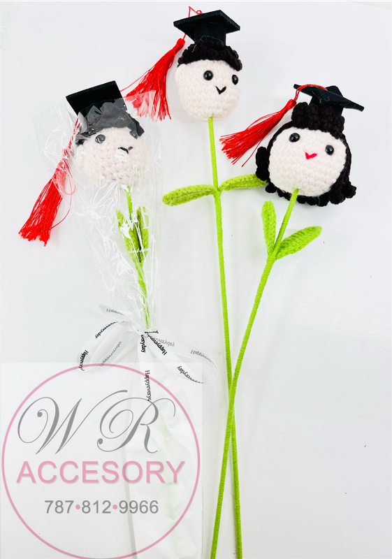 SLP-7496 Grad Head Flower 12 pcs