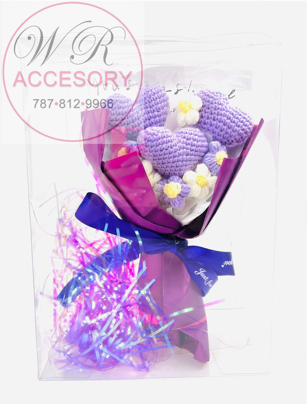 SLP-7475/Heart Bouquet 1 Pcs