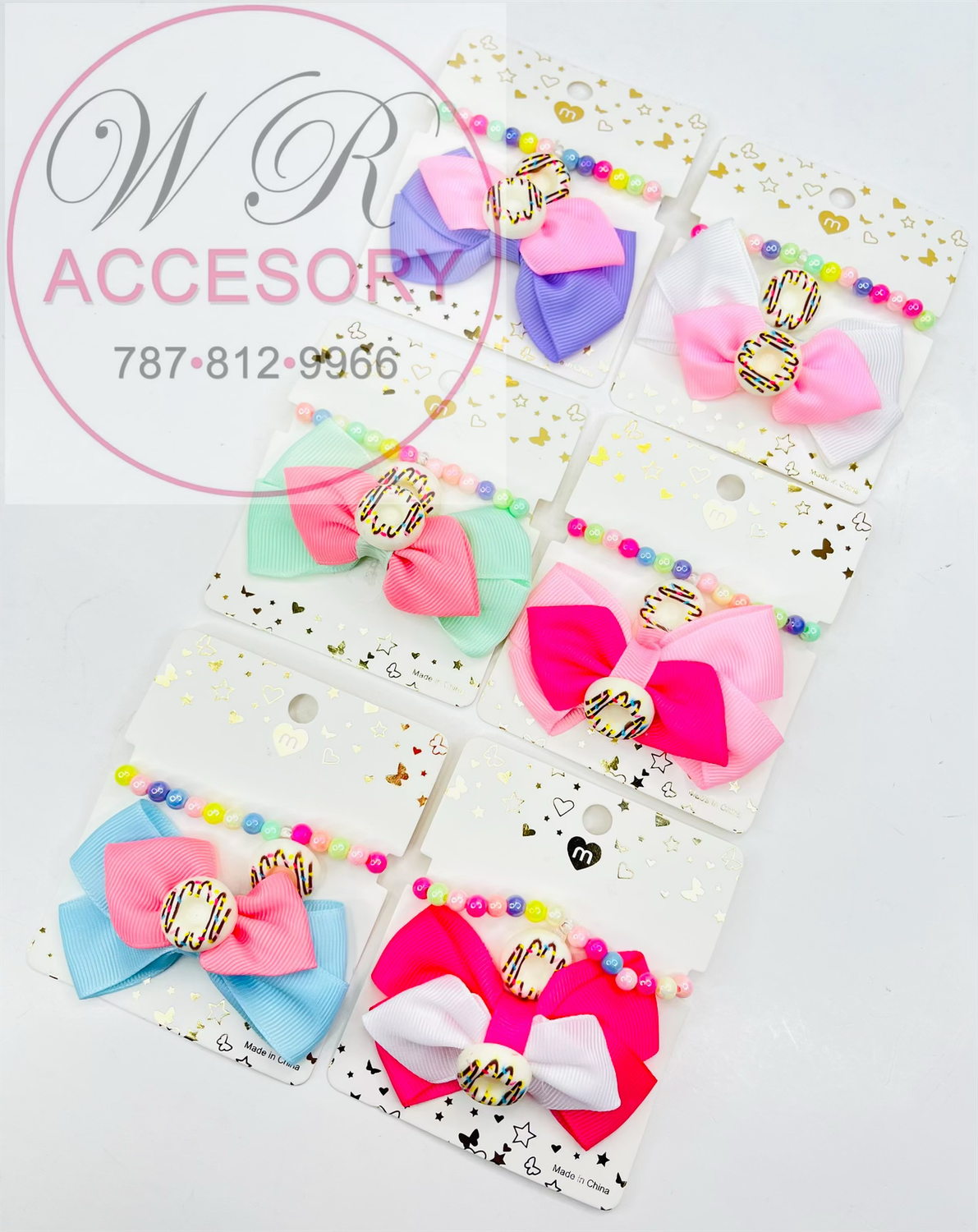 HMK0444/mini lazos y pulseras 