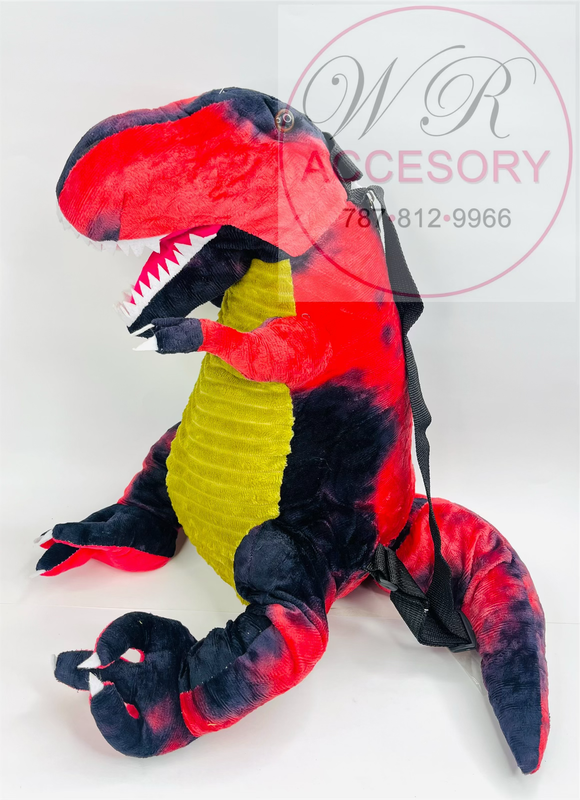 SKL-7024 Mochila Dino Roja  (1 pcs)