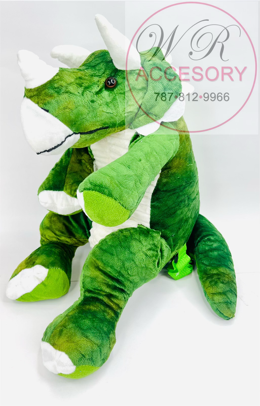 SKL-7023 Mochila Dino Verde (1 pcs)