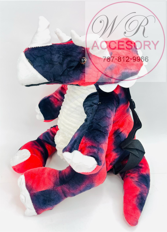 SKL-7023 Mochila Dino Roja (1 pcs)