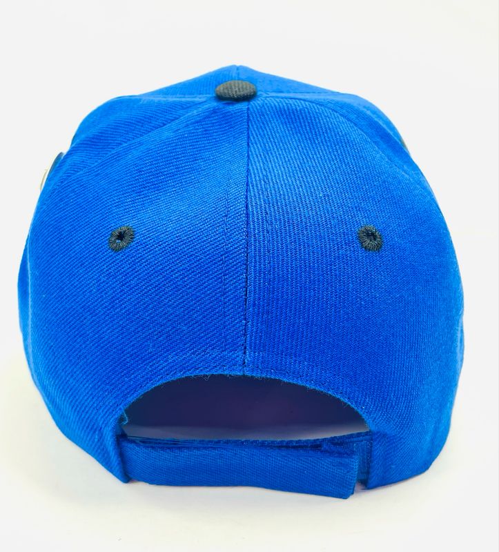 HBQ-4371/Gorra PR Negra y Azul 