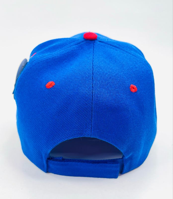 HBQ-4371/Gorra PR Azul y Roja 