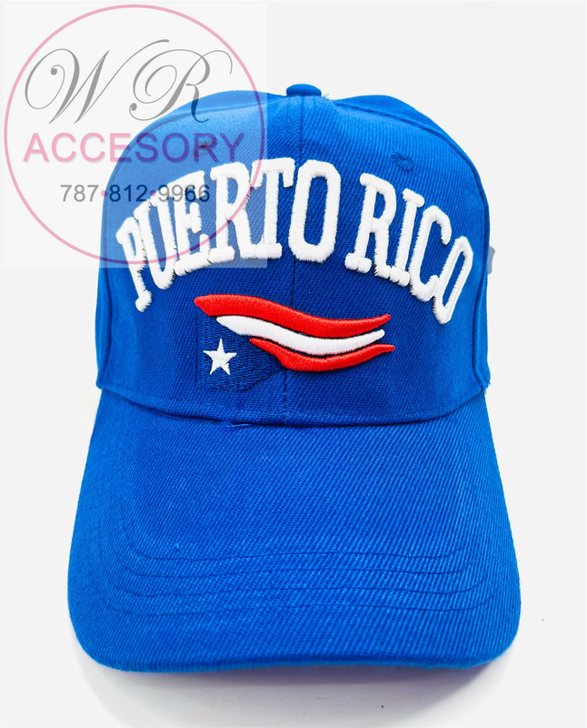 HBQ-4371/Gorra PR Azul 