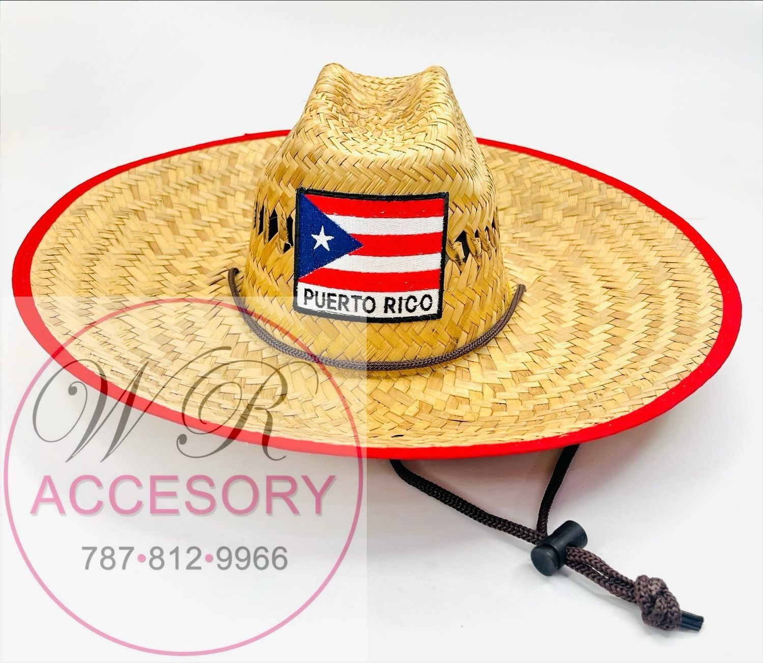 SP-05/Sombrero de Paja Rojo 