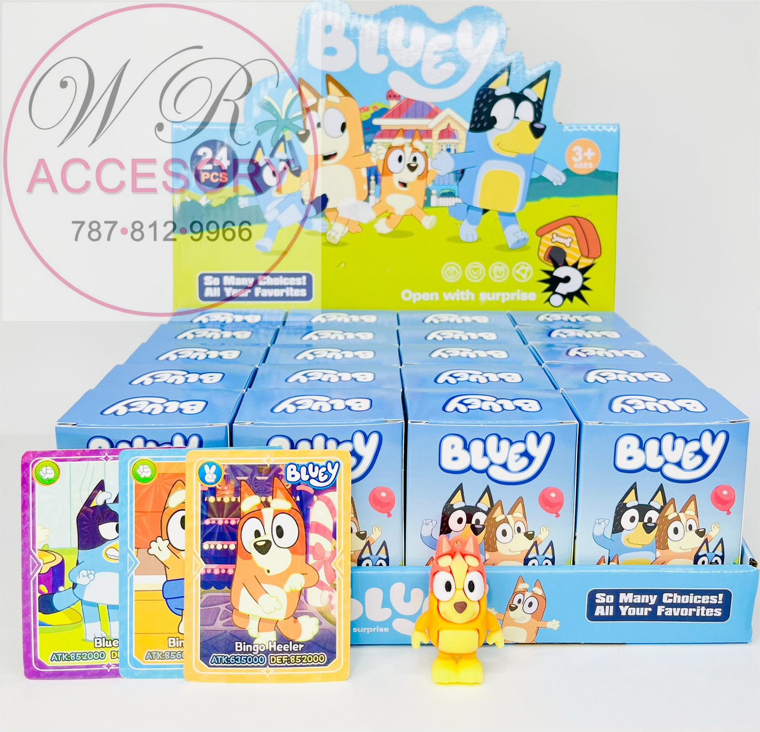 KNV-8574 Bluey box surprise Collection 24 pcs