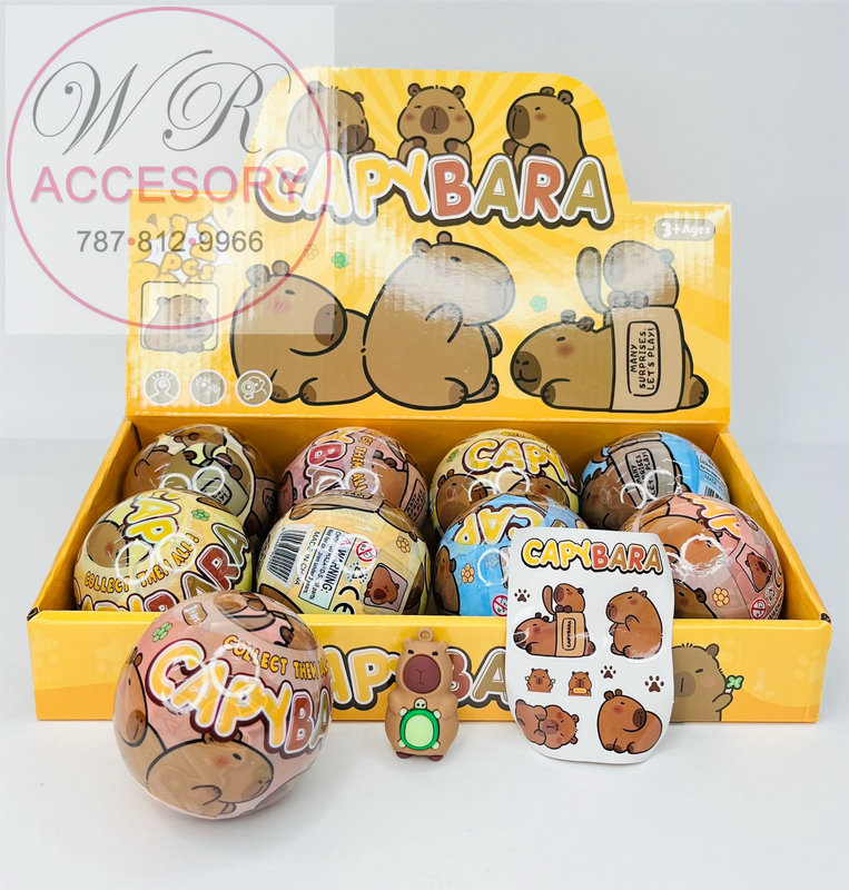KNV-9512 Capybara Collection 12Pcs 