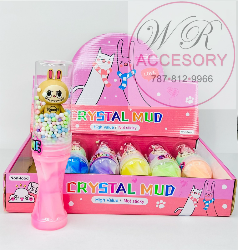 KNV-9145 Slime Labubu 6Pcs