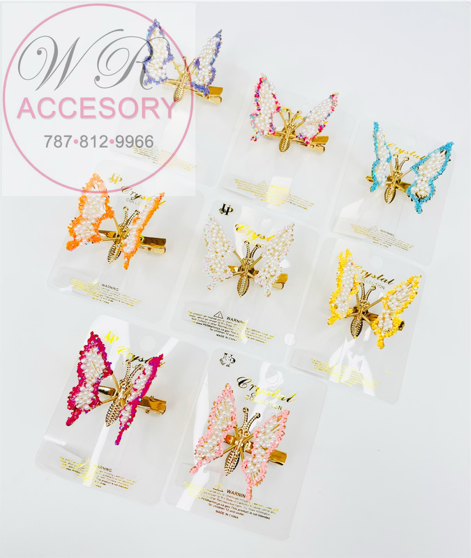 YCP-3712 Hebillas de Mariposas 