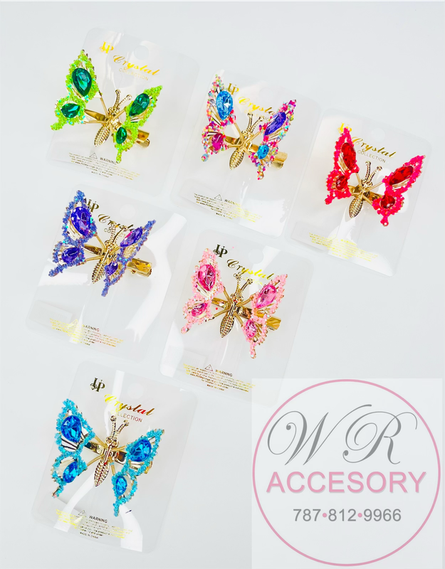 YCP-3716 Hebillas de Mariposas 