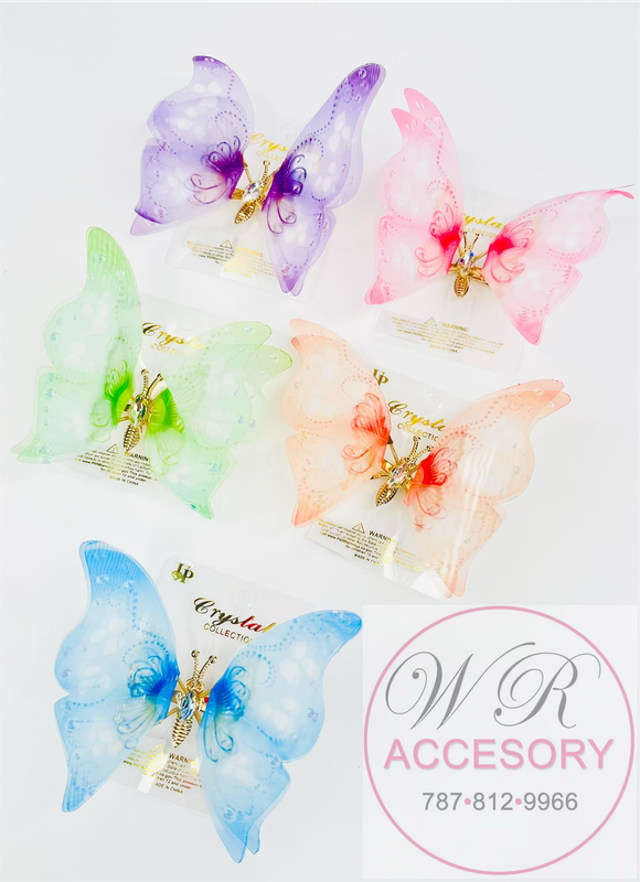 YCP-3716 Hebillas de Mariposas 