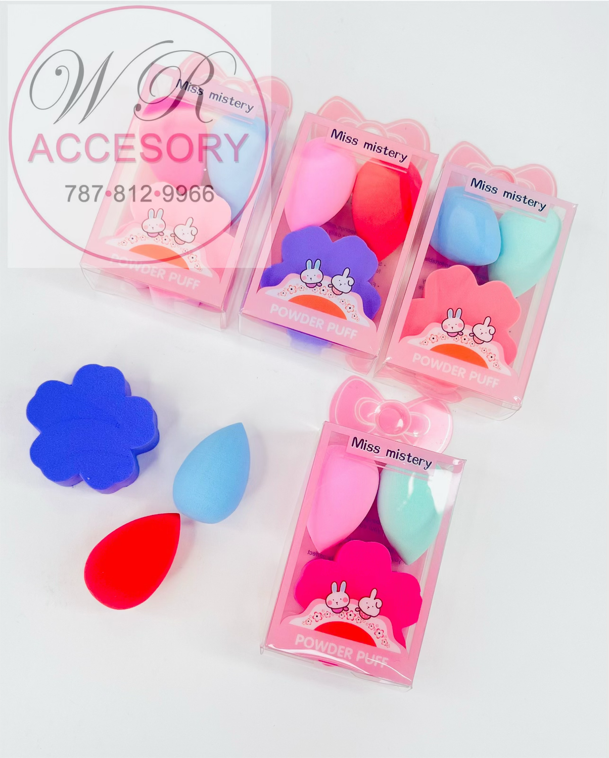 KNV-7676 Esponjas de Maquillajes 