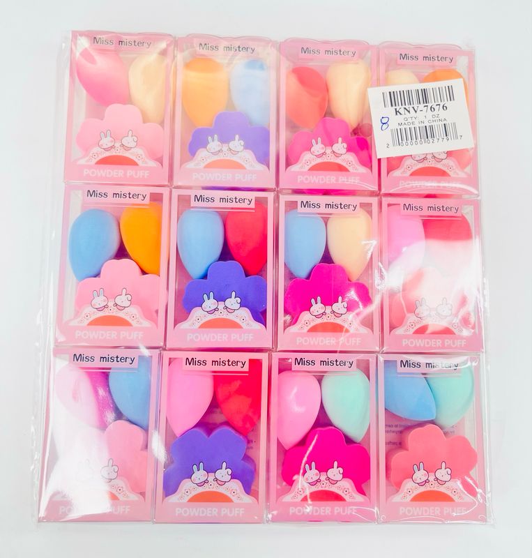KNV-7676 Esponjas de Maquillajes 
