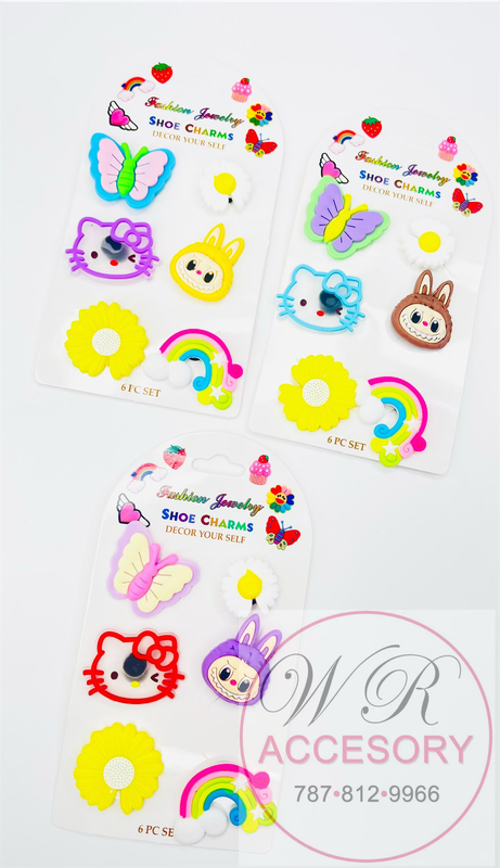 KNV-9276 Charm Crocs Labubu y Kitty