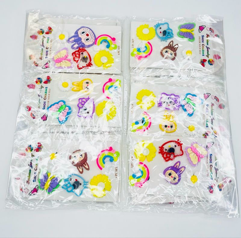 KNV-9276 Charm Crocs Labubu y Kitty