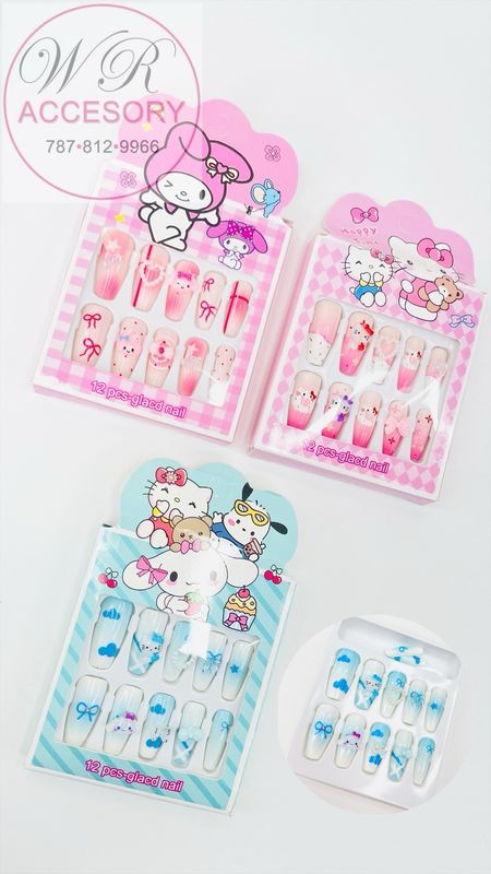 KNV-9491 Press On Nails Kitty 