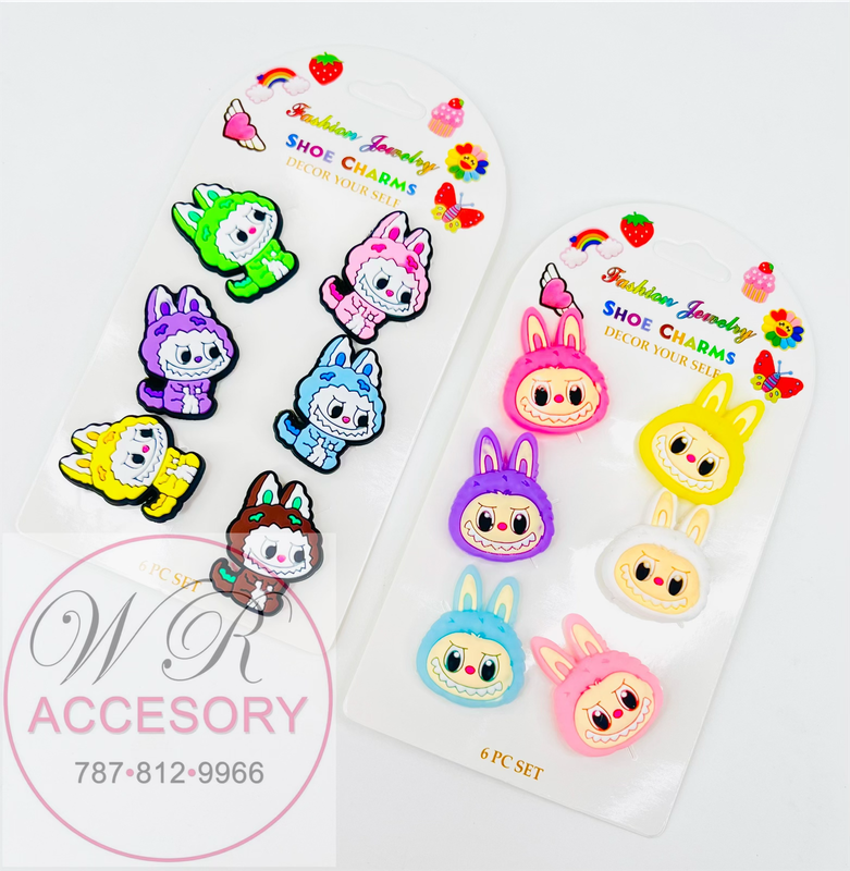 KNV-9616 Charm Crocs Labubu 