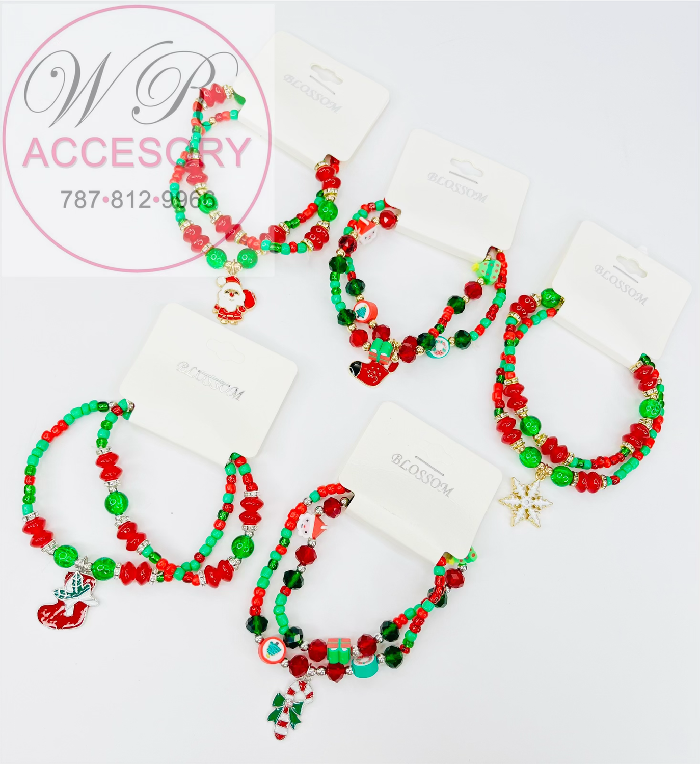 IBR-3680 Pulseras de Navidad 