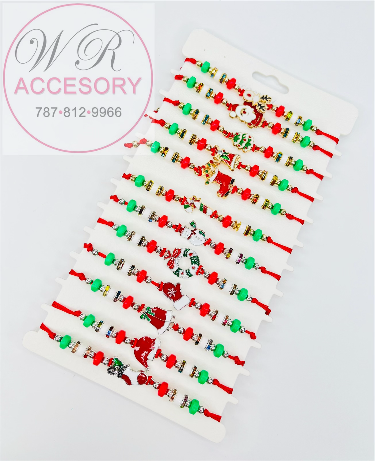 IBR-3666 Pulseras de Navidad 