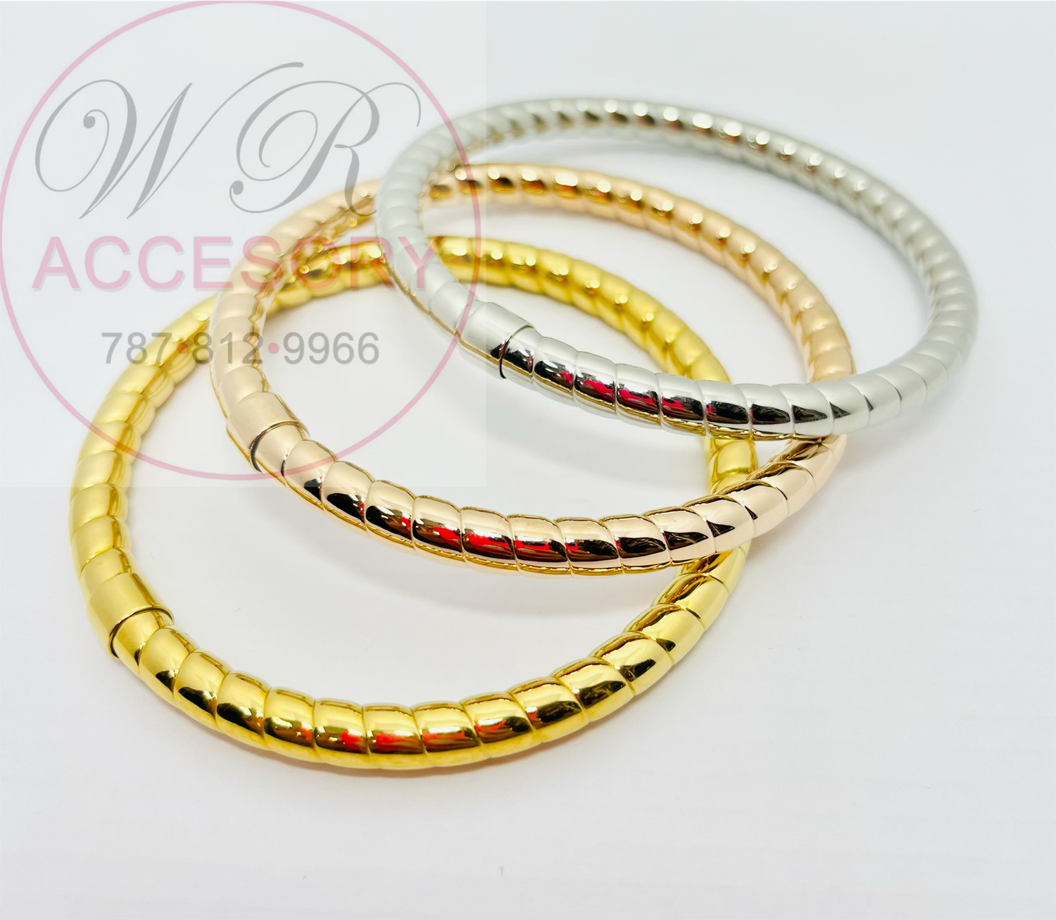 Pulsera S.S #741 (3 pcs)