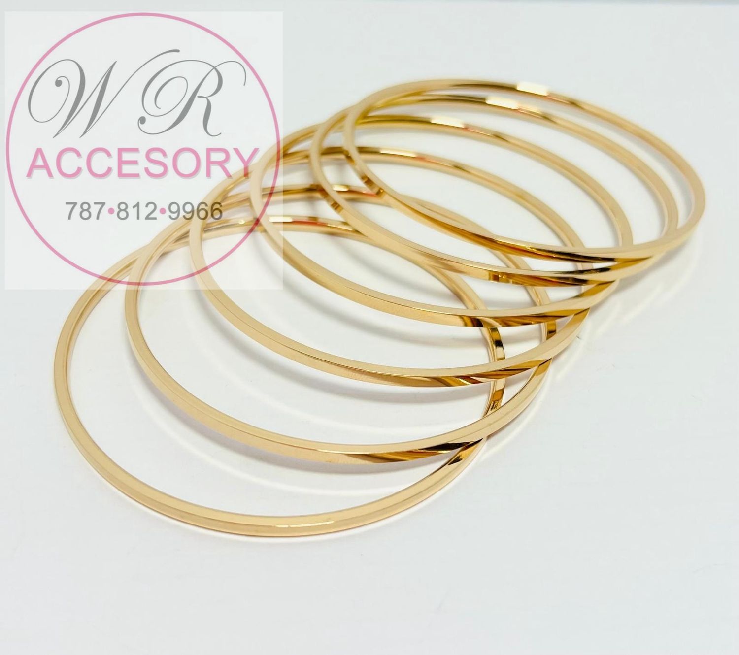 Pulsera S.S #749 (6 pcs)