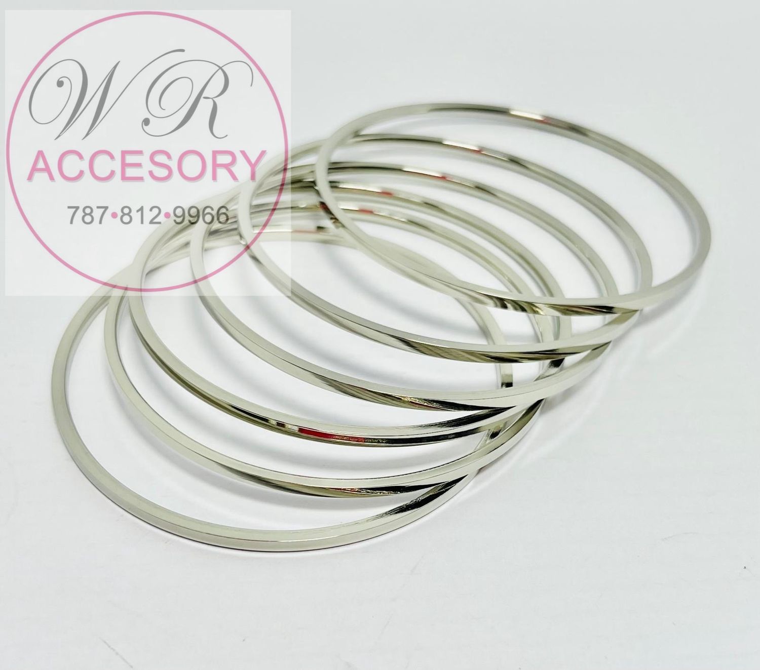 Pulsera S.S #750 (6 pcs)