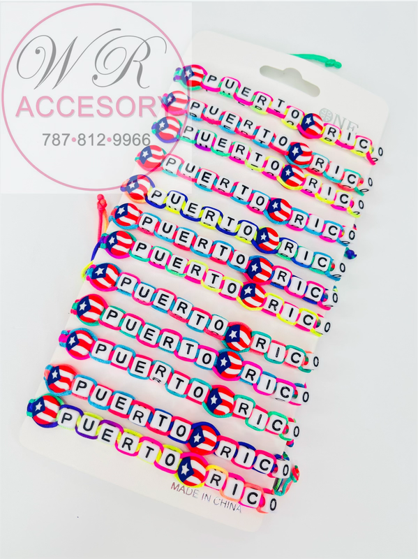 PBR7748RAIN Pulseras de hilo 