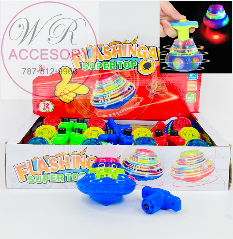 PTOY1174 Flashing Super top 12PCS
