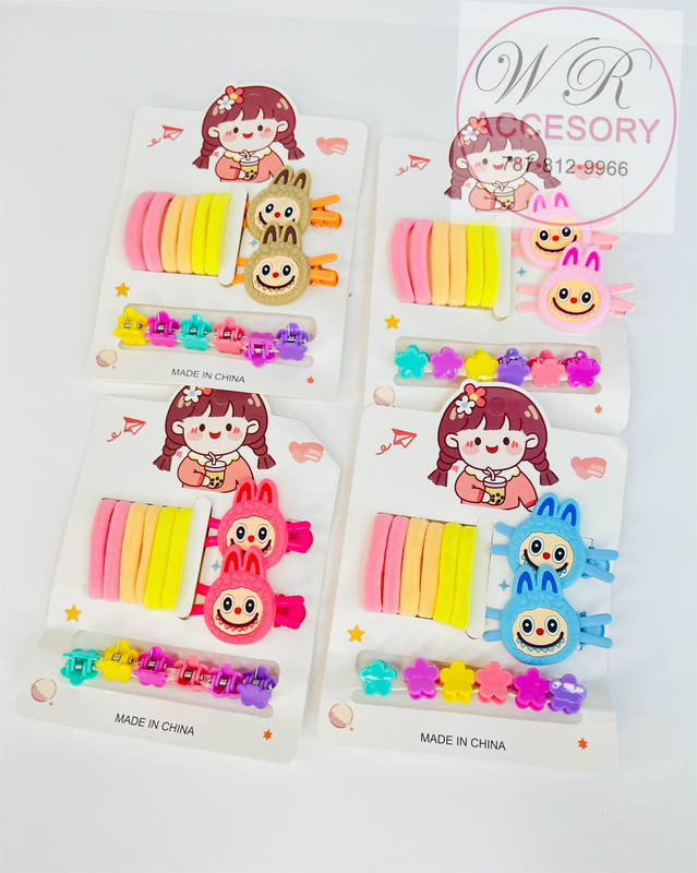 RCP-0756R4 moños + hebillas 