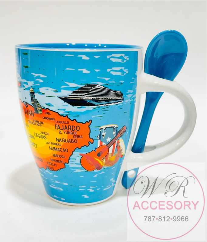34989 Taza Mapa PR