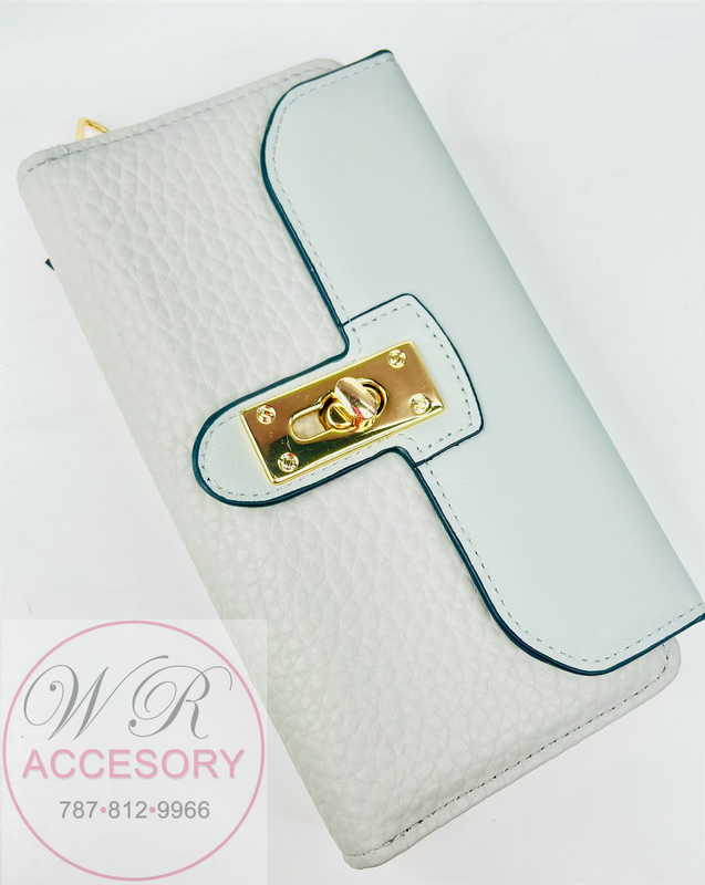 W2316 GY GREY WALLET 