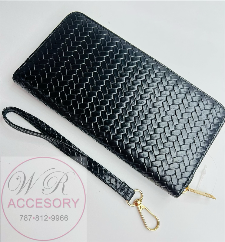 RBG-0388R6 Black Wallet de Dama