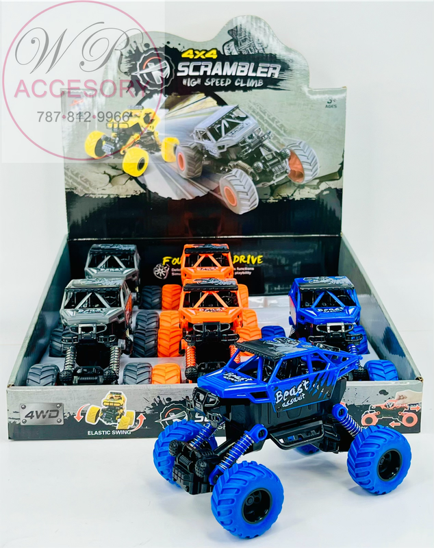 AS-9399 (2036-15) 4x4 Scrambler high speed climb 6pcs