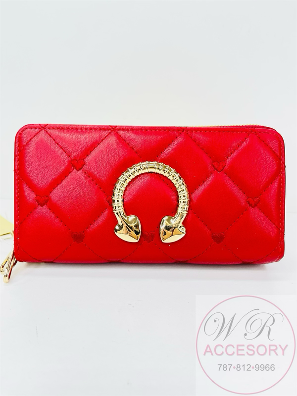 W1832 RED wallet dama